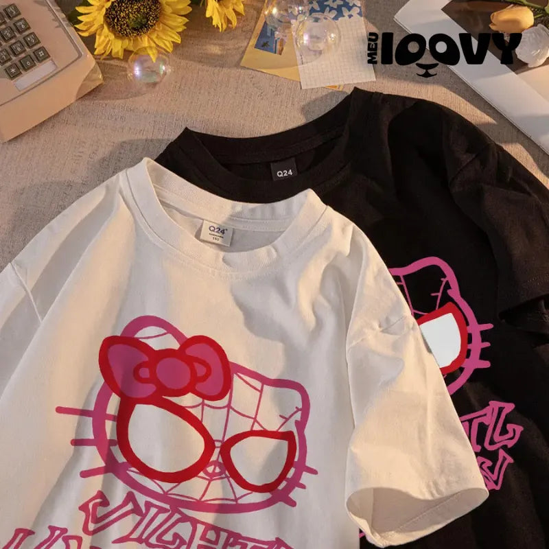 Camisa Hello Kitty Casal Combinando