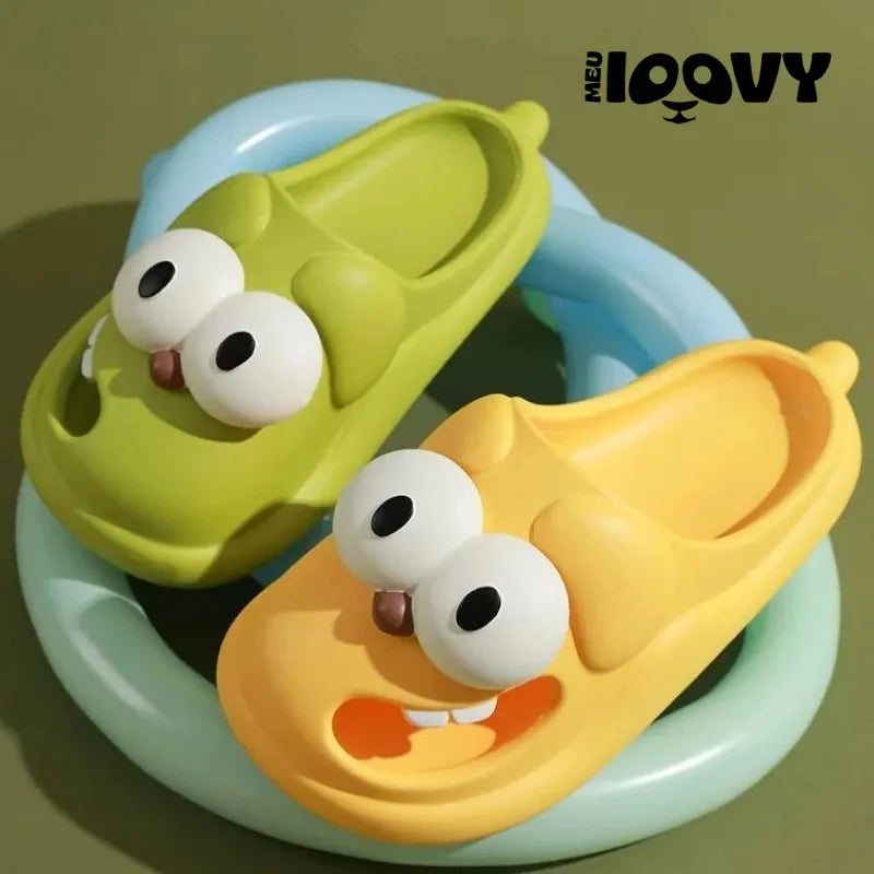 Chinelo Beijos Com Abertura De Língua Para Casal Confortável Edição Limitada