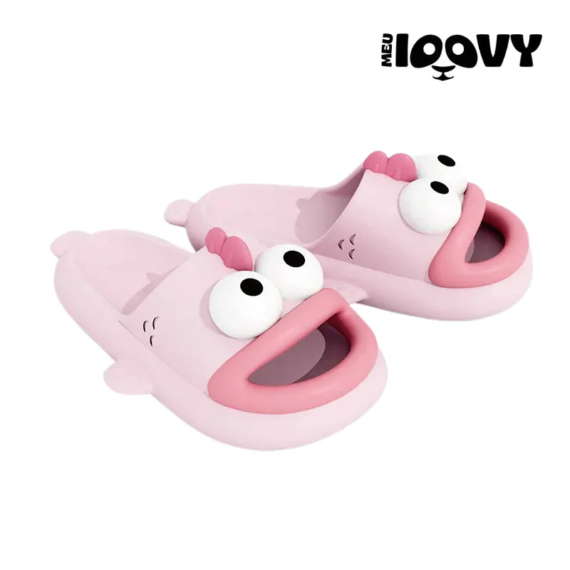 Chinelo peixe Divertido