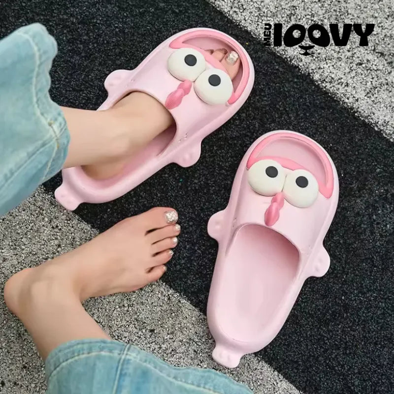 Chinelo peixe Divertido