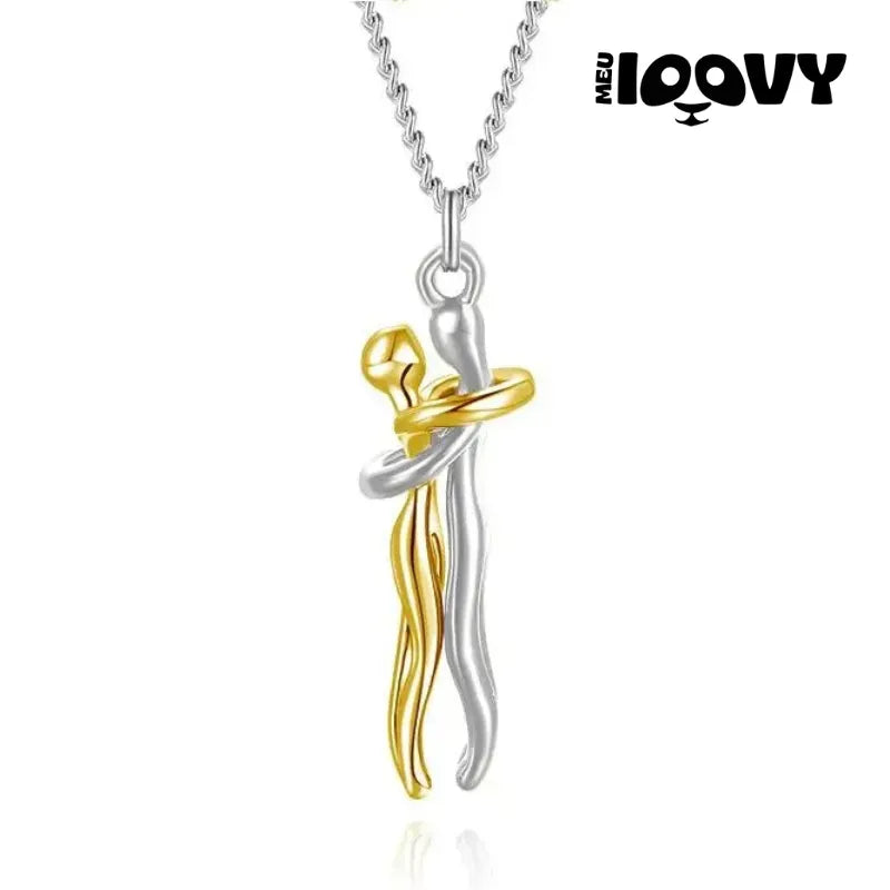 Colar Abraço Infinito O Toque do Amor