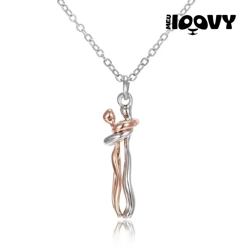 Colar Abraço Infinito O Toque do Amor