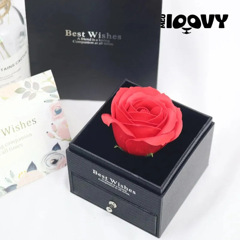 Colar I Love You Com Zircônia Presente Romântico