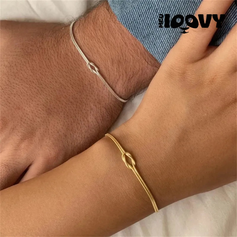 Pulseira Nó delicada Casal