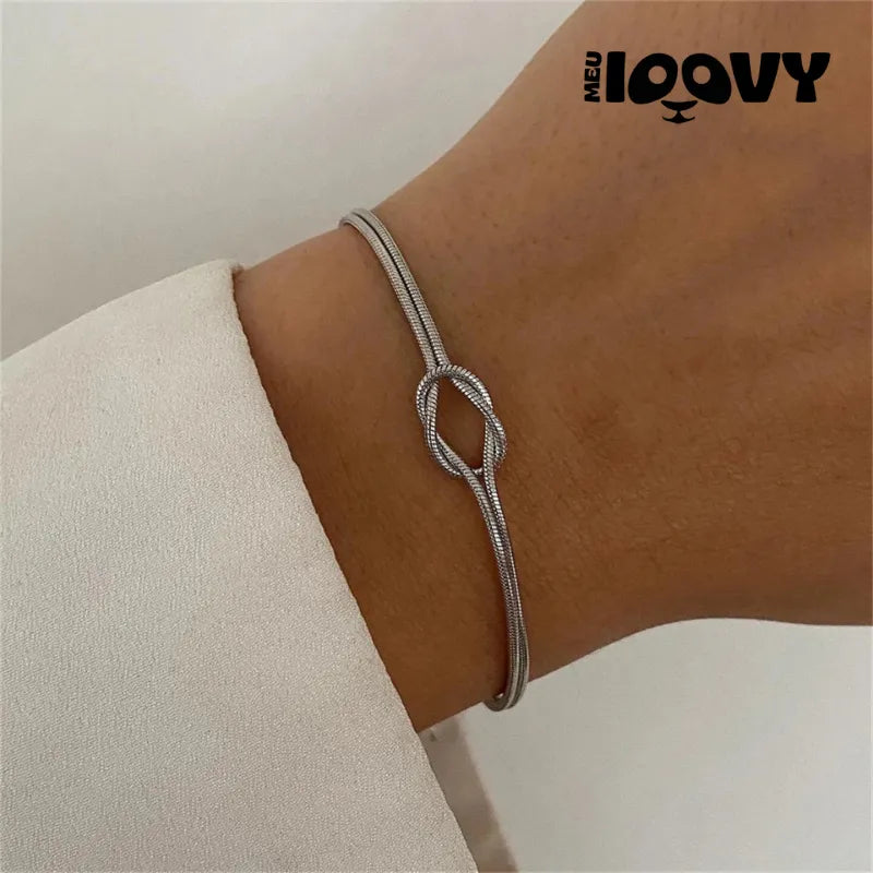 Pulseira Nó delicada Casal