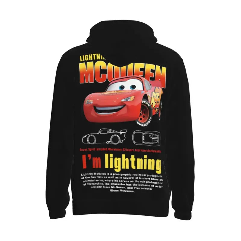 Moletom Relâmpago McQueen & Sally Combinando