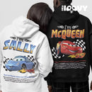 Moletom Relâmpago McQueen & Sally Combinando