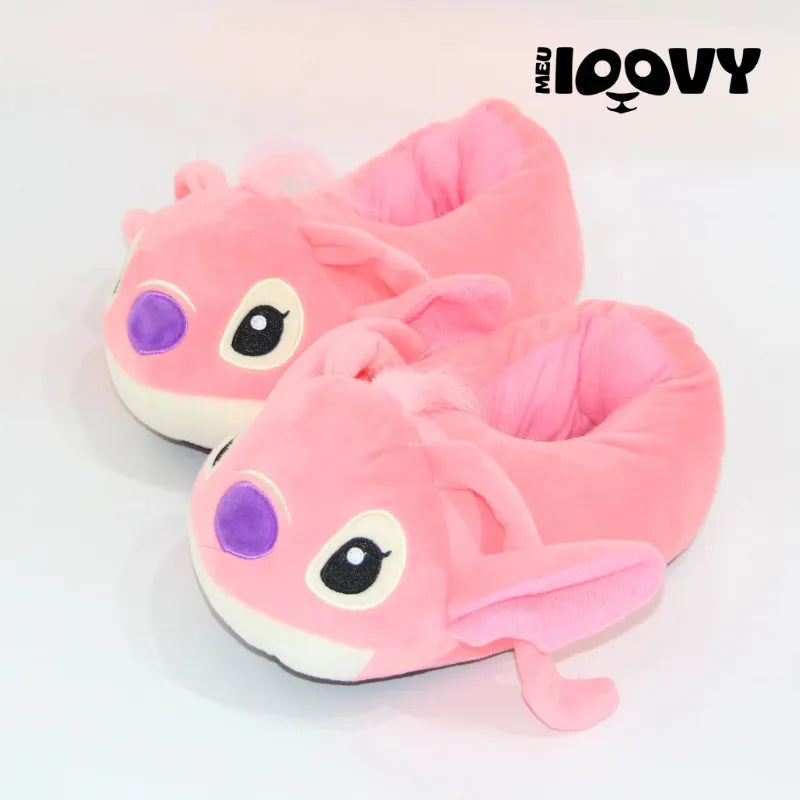 Pantufa Stitch Confortável