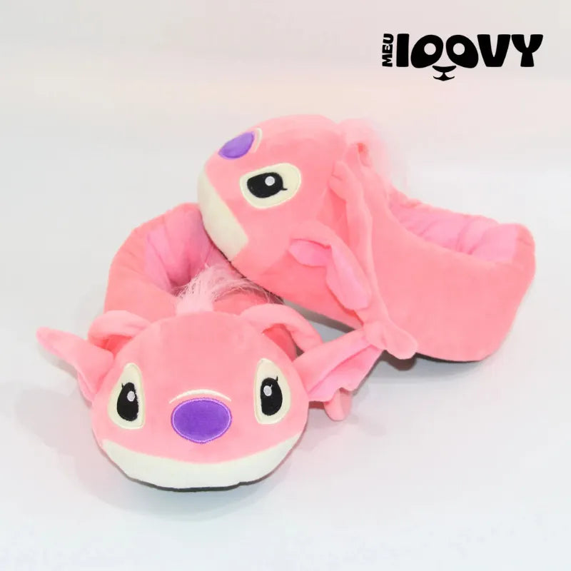 Pantufa Stitch Confortável