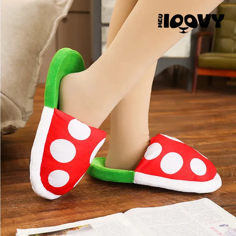 Pantufa Super Mário Unissex Confortável