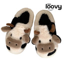 Pantufa Vaca Feminina Macia Delicada