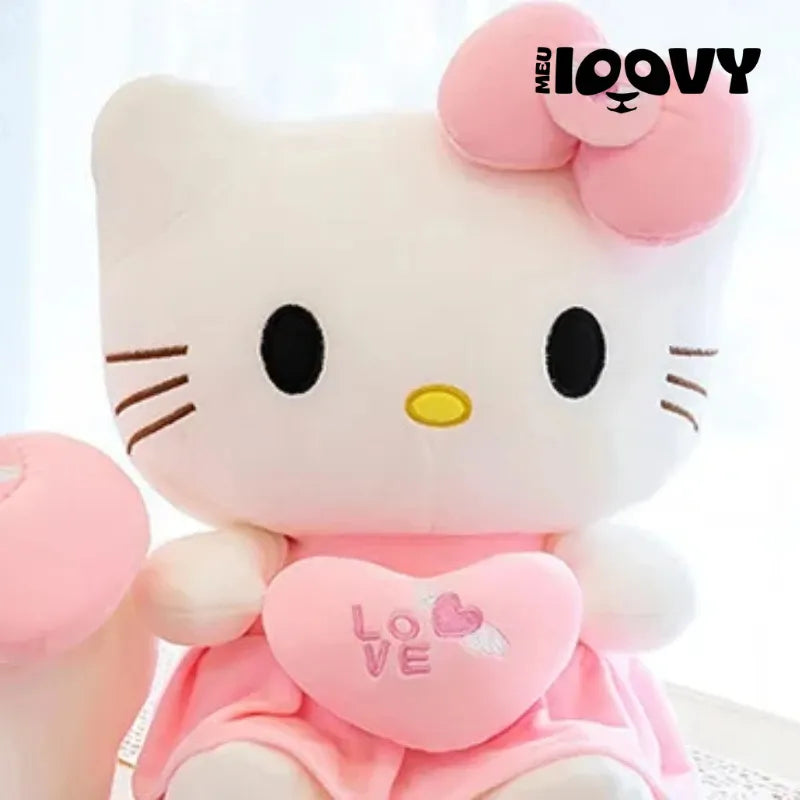 Pelúcia Hello Kitty Macia Decorativa
