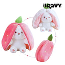 Pelúcia Good Bunny Morango Com Zíper