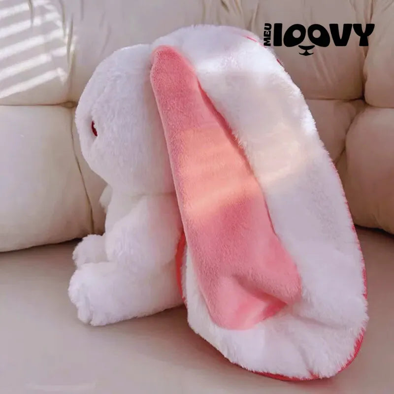 Pelúcia Good Bunny Morango Com Zíper