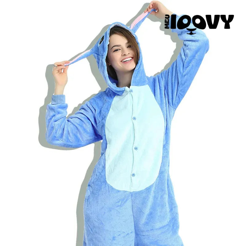 Pijama Stitch & Angel Edição Limitada