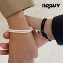 Pulseiras Magnéticas De Coração Casal