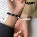 Pulseiras Magnéticas De Coração Casal